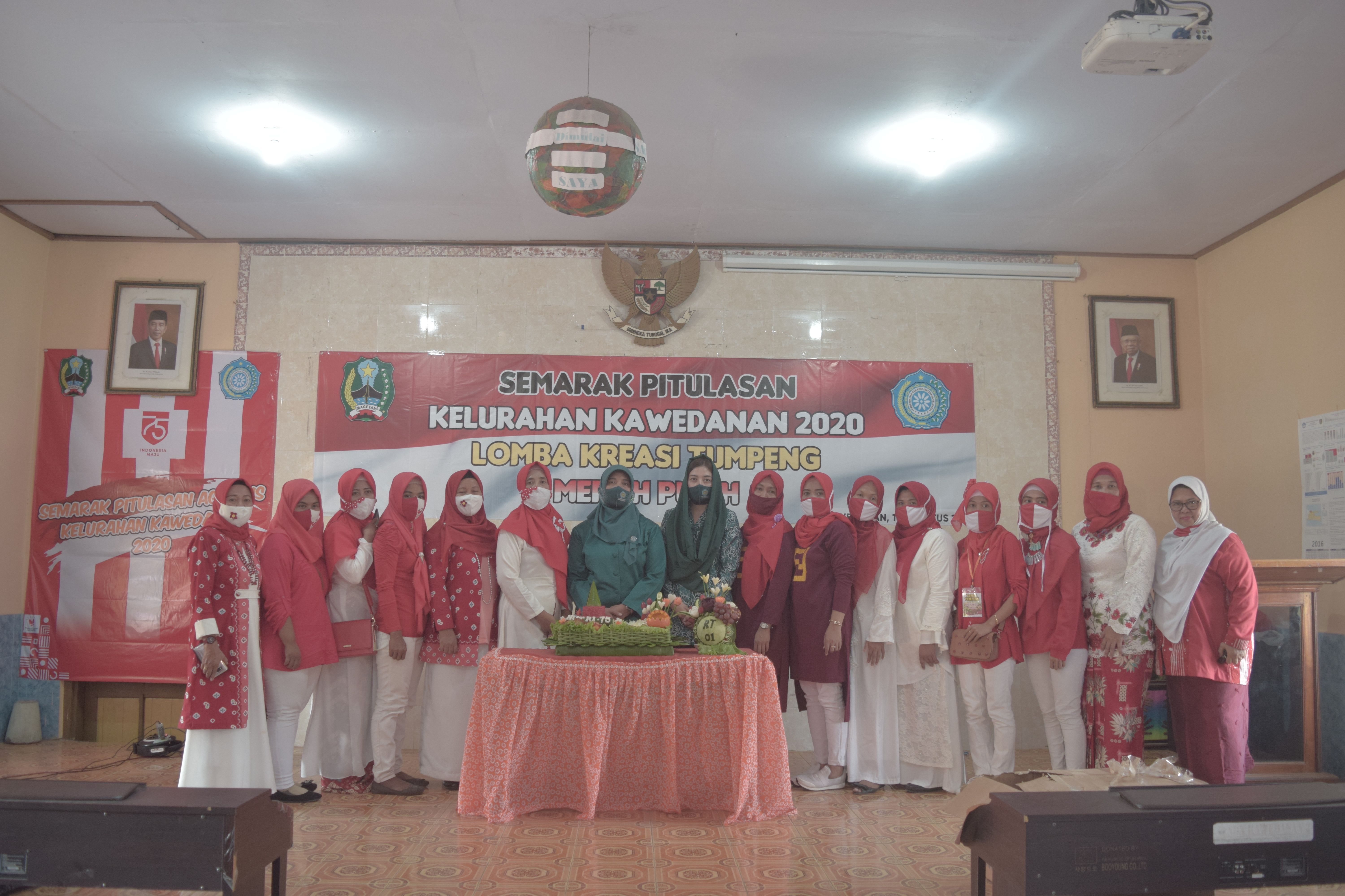 SEMARAK PITULASAN AGUSTUS HUT RI KE-75 KELURAHAN KAWEDANAN